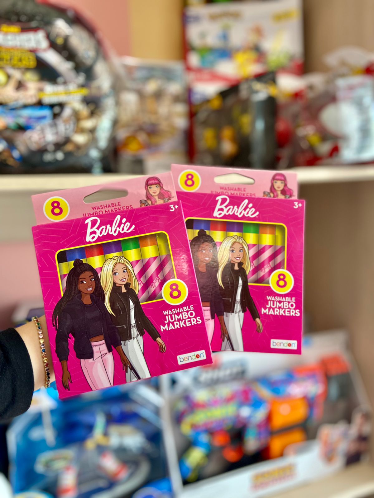Barbie Jumbo Marcadores lavables