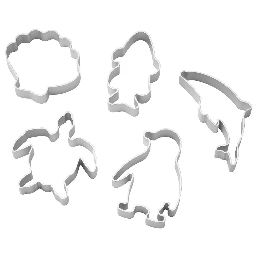 Set de Moldes para Plastilina | Figuras de Animales del Mar