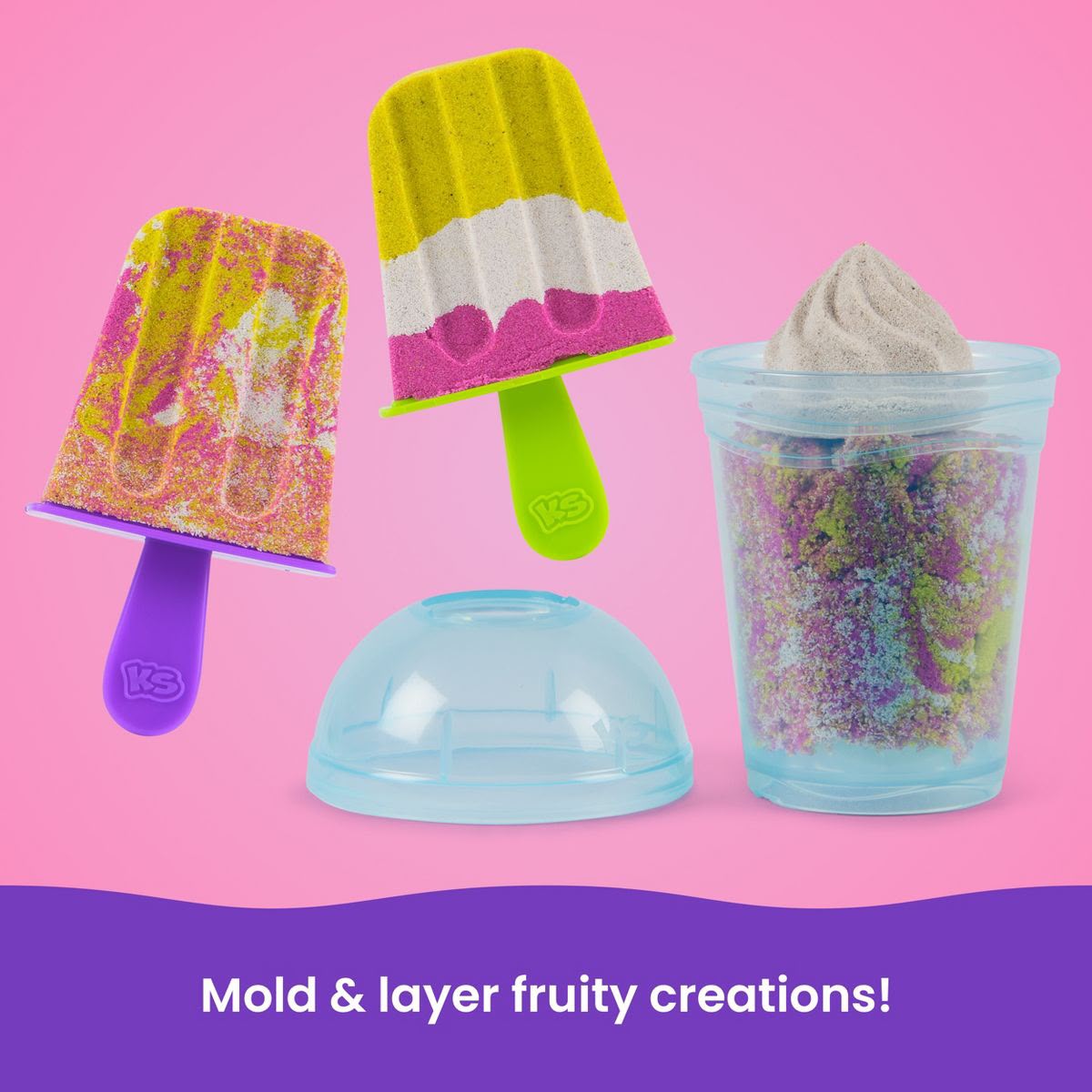 Kinetic Sand smoothie mixer - Batidora de batidos de arena cinética