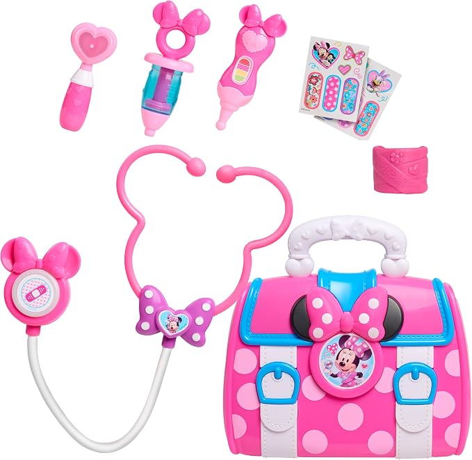 Minnie Mouse Bow-Care Kit médico de 8 piezas