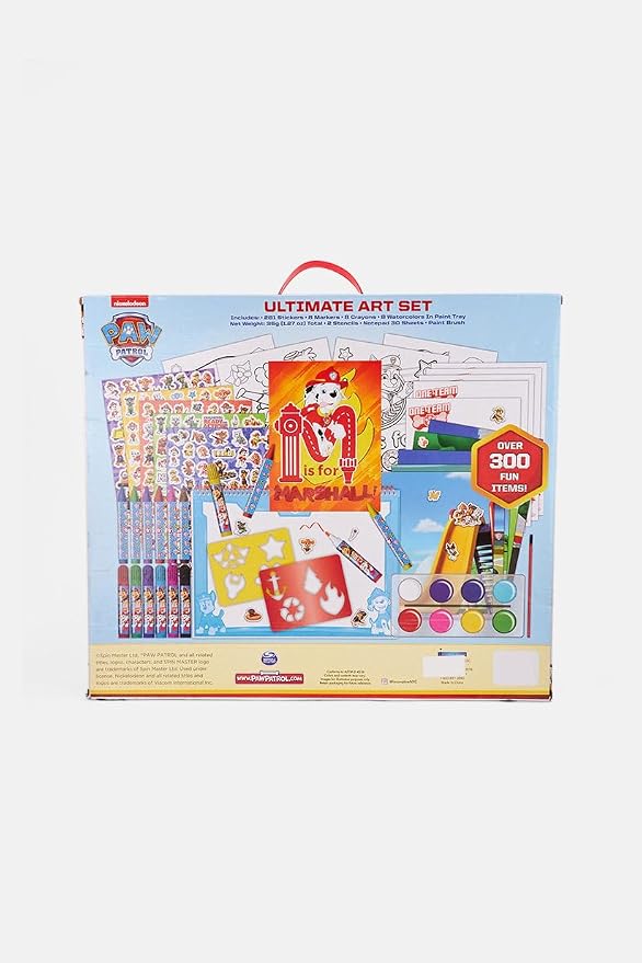 SET DE ARTE PAW PATROL