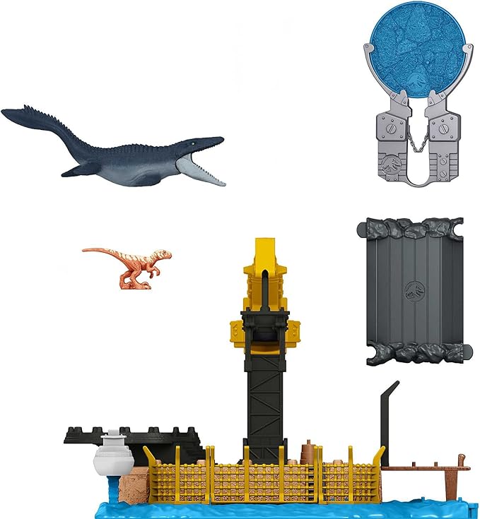 Set de juego Mosasaurus/ Mattel Jurassic World