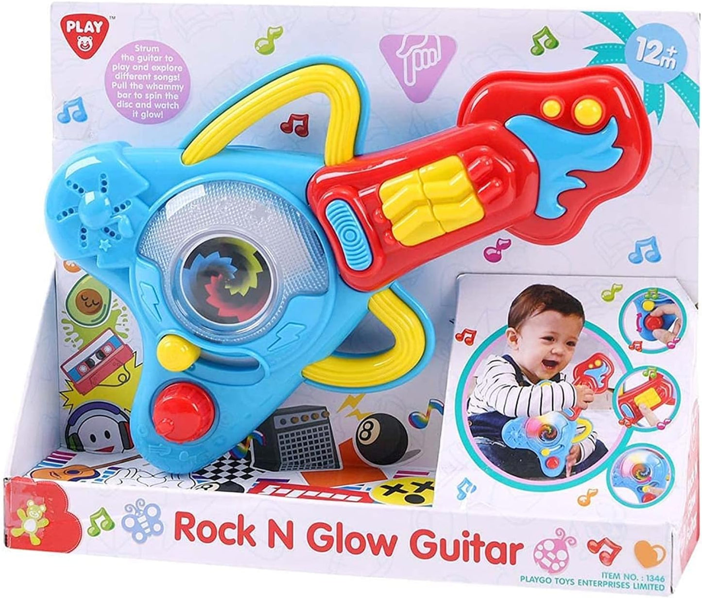 Guitarra Rock N Glow