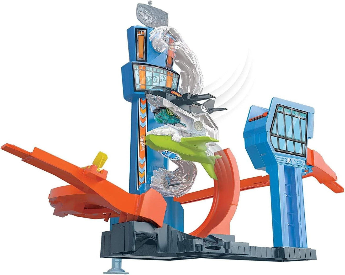 Pista de Carreras Hot Wheels Jet Jump Airport Track