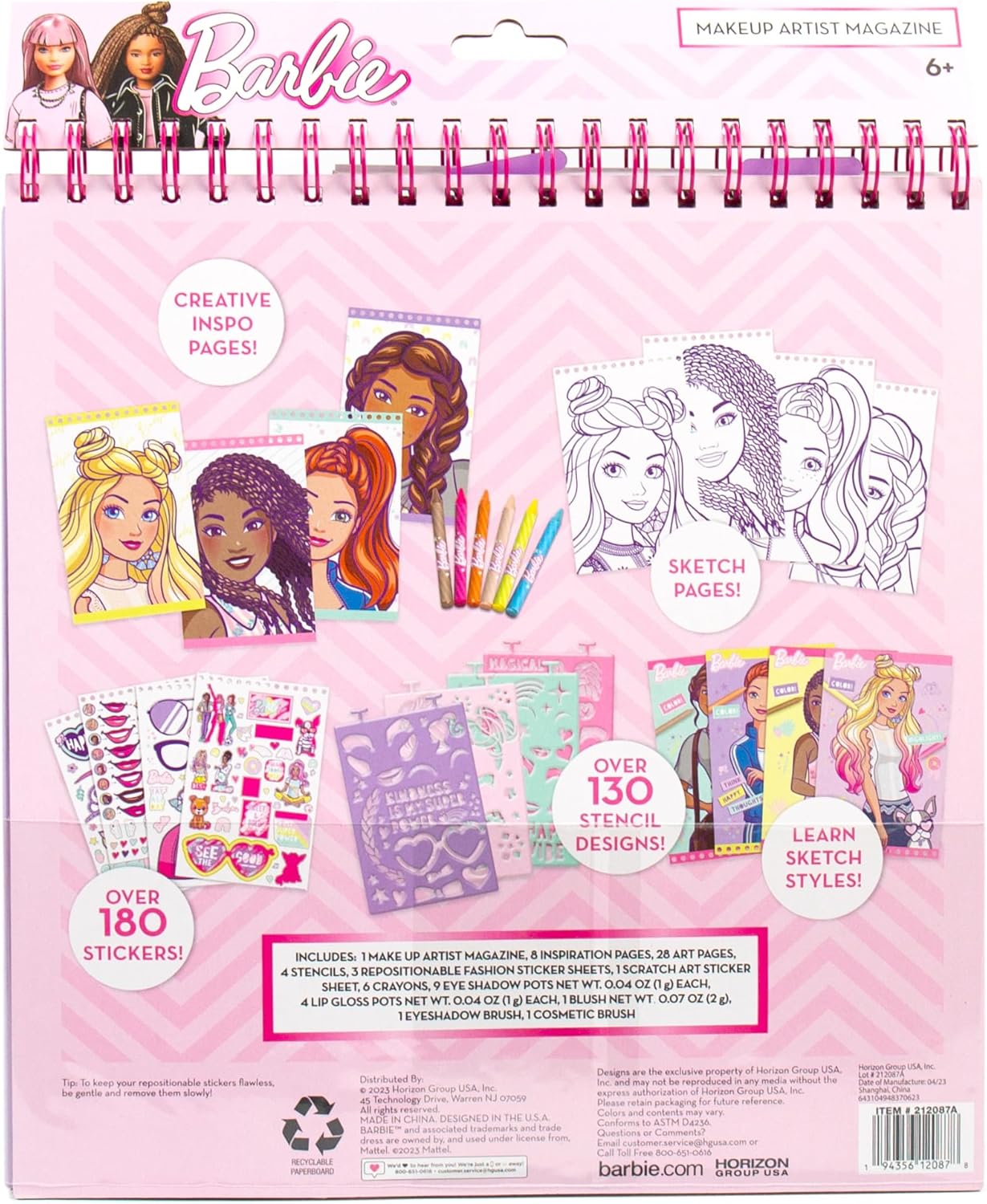 Barbie Magazine- Maquilla artístico Barbie