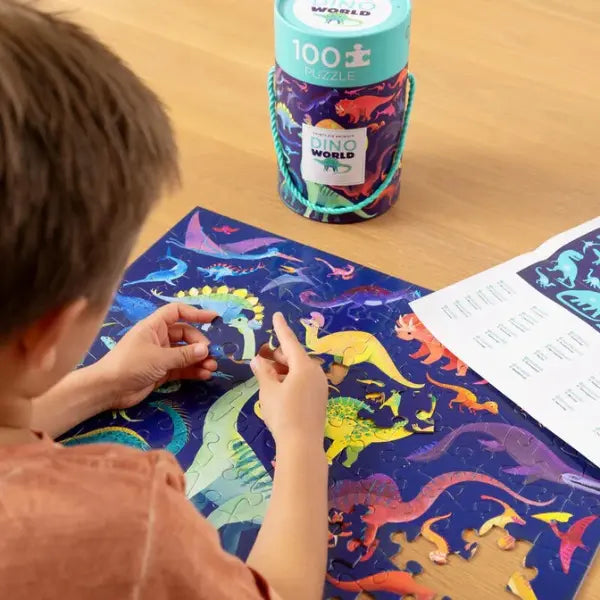 Puzzle Rompecabezas Dino World 100 Piezas