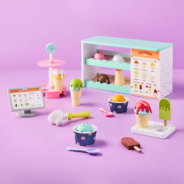 Set de juego de heladería-31 piezas