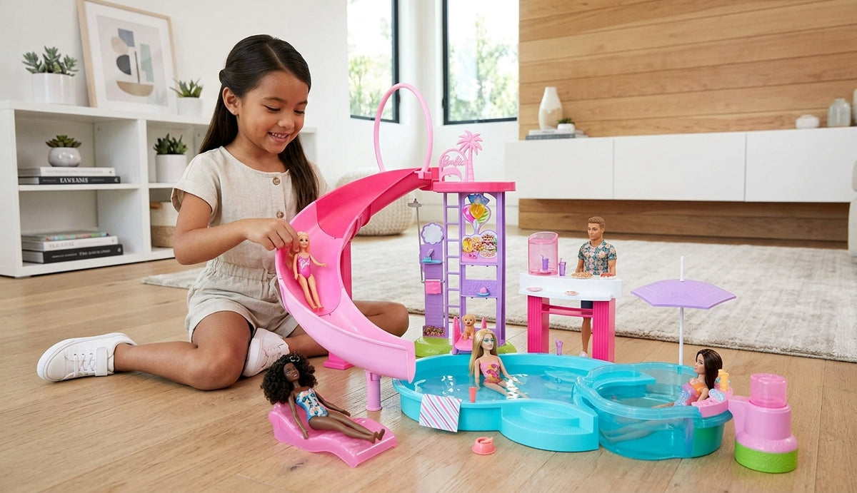 Barbie Juego de Piscina