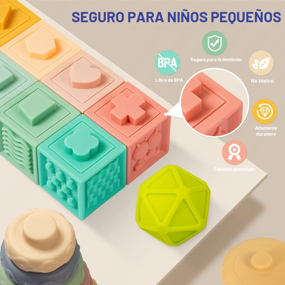 Set de Juguetes Montessori para bebés