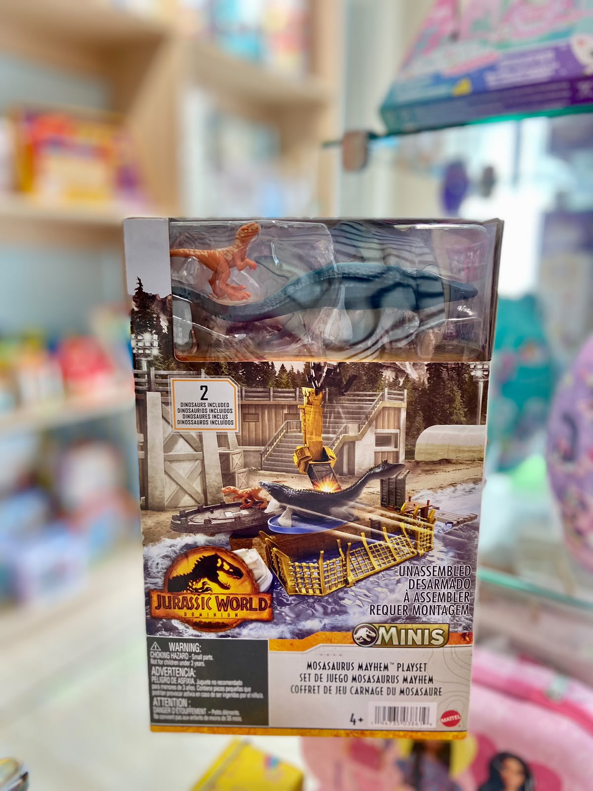 Set de juego Mosasaurus/ Mattel Jurassic World