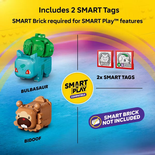 LEGO Pokémon SMART Play: Berry Bash with Bulbasaur and Bidoof