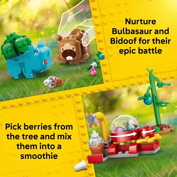 LEGO Pokémon SMART Play: Berry Bash with Bulbasaur and Bidoof