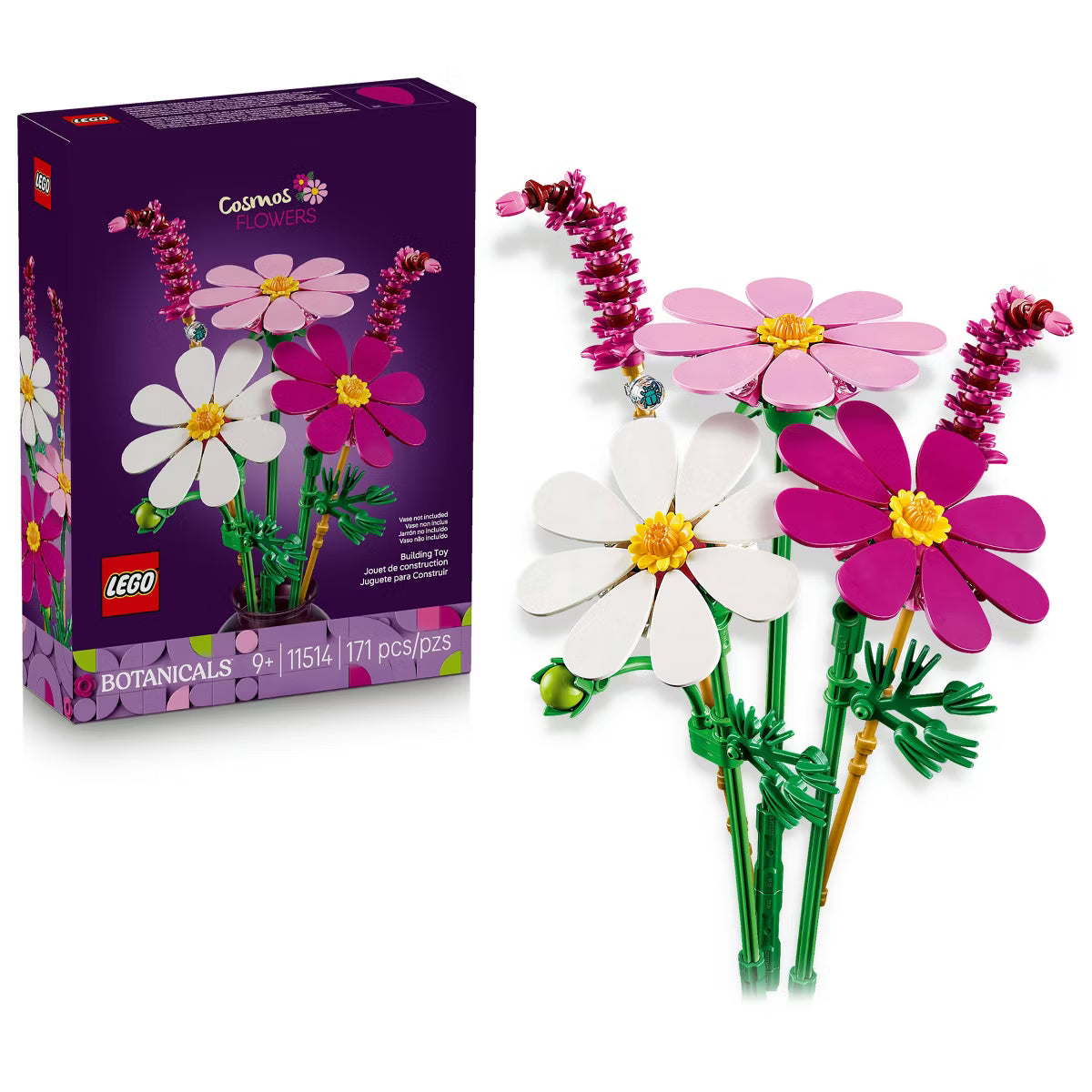 Set de construcción LEGO Botanicals Flores Cosmos