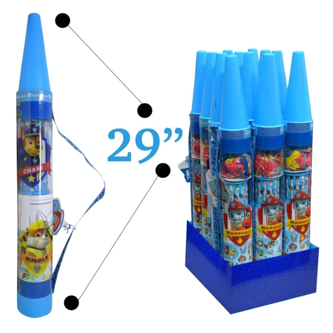 Crayón/alcancía set de arte - PAW PATROL