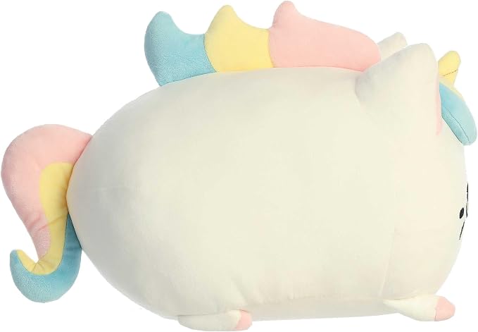 Peluche Aurora Meowchi de Unicornio de Durazno Sabroso - 15 pulgadas