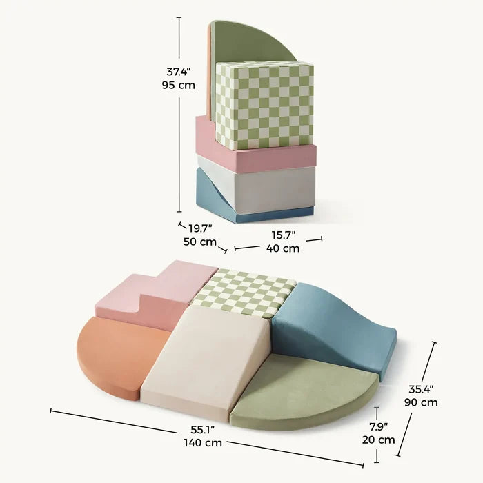Bloques de escalada PlayNest - Morandi | Tiny Land