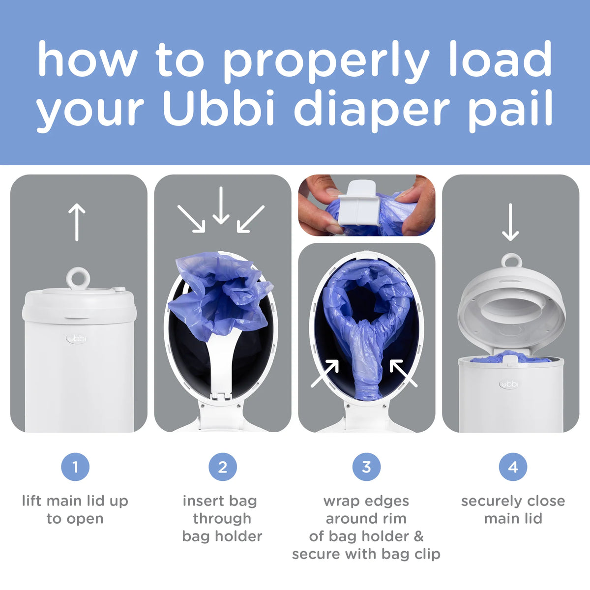 Contenedor de Pañales | Ubbi