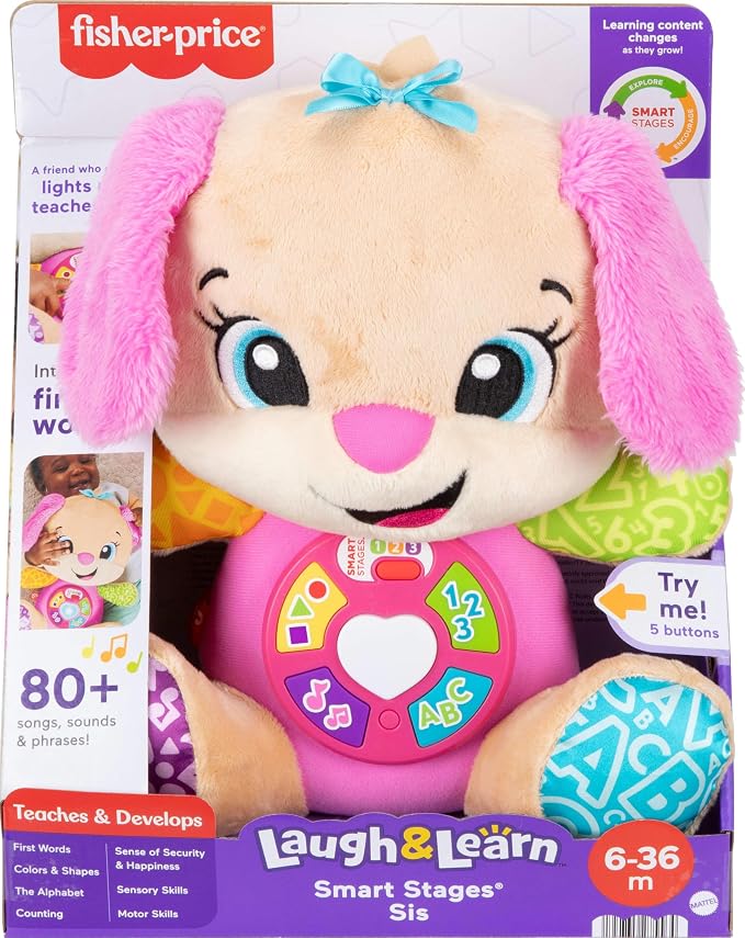 Fisher-Price Ríe y aprende Smart Stages Sis