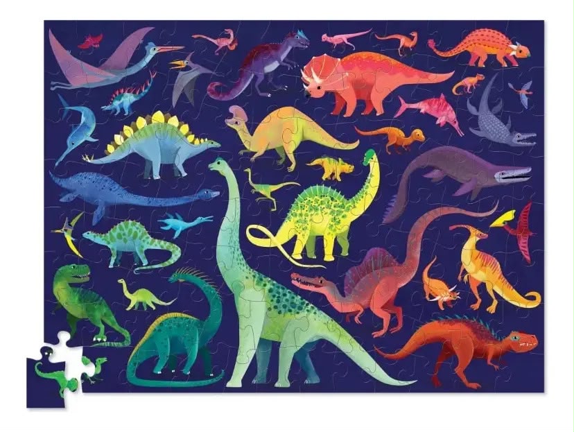 Puzzle Rompecabezas Dino World 100 Piezas