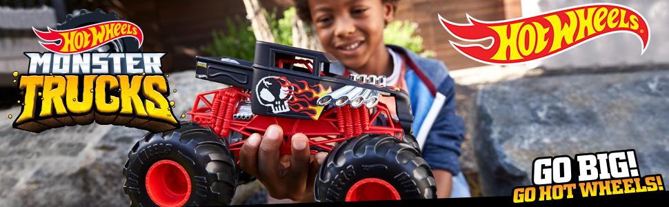 Ginormous Hot Wheels Boneshaker 1:10 Scale