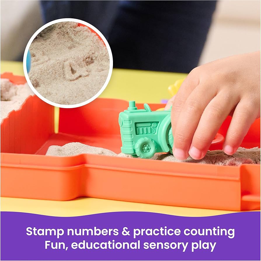 Kinetic Sand - Sandy Farm set de arena para jugar