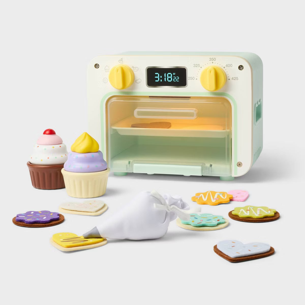 Set de comida de juguete con horno para galletas - Gigglescape™