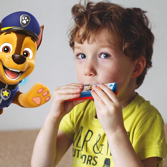 Lollipop Paw Patrol Adventure - Juego de bandas de 3 piezas, armónica de rescate, ukelele y flauta