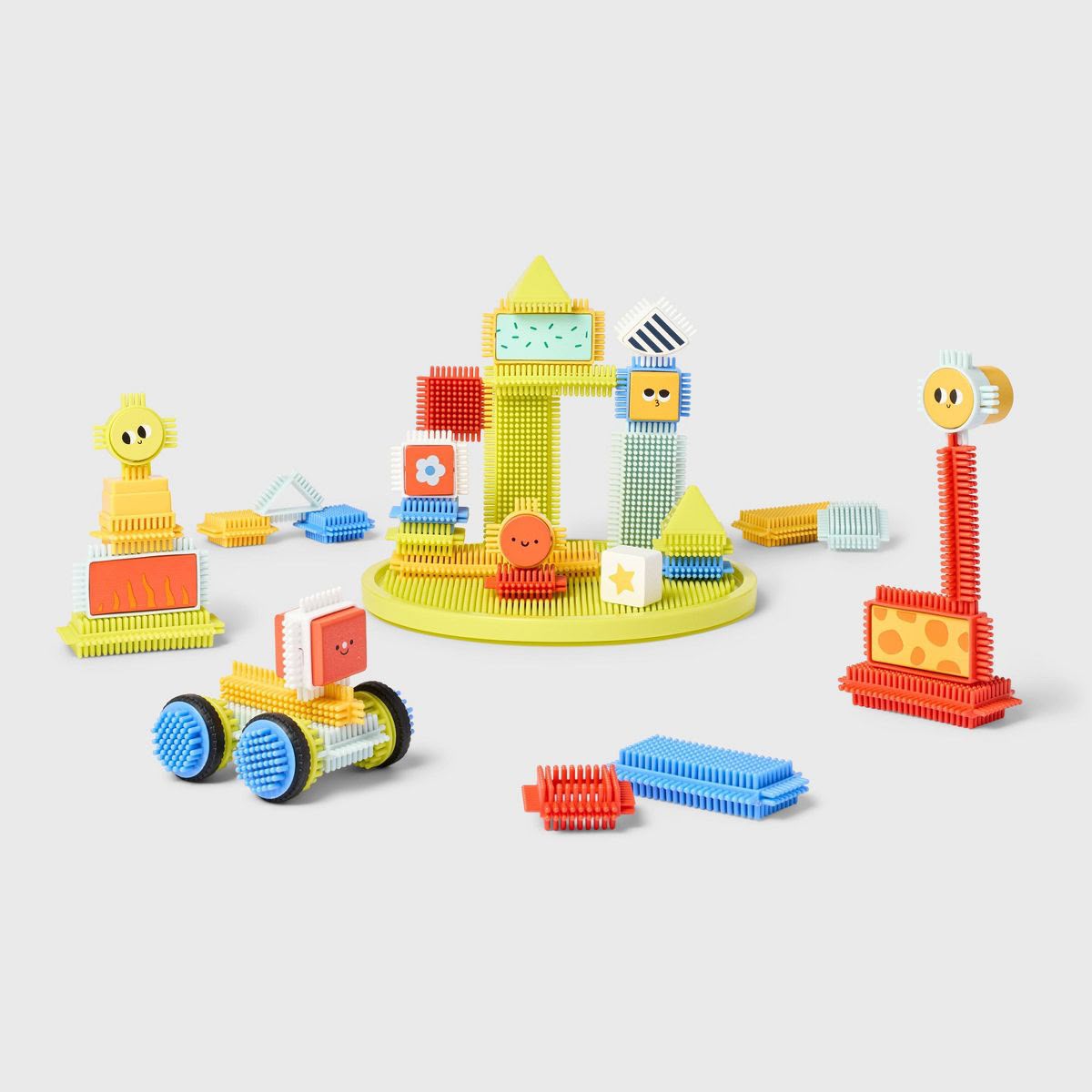 Juego de bloques de construcción - 80 piezas