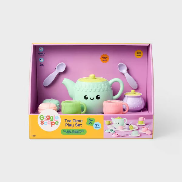 Juego de té de plástico - Gigglescape™