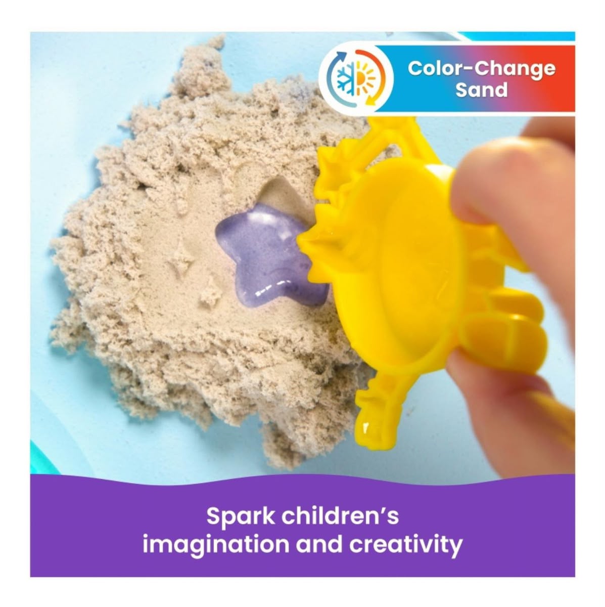 Kinetic Sand - Estuche Basico Splash