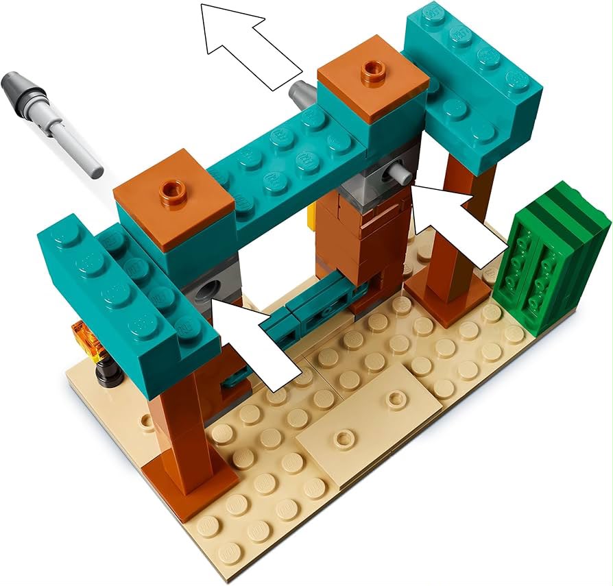 Lego Minecraft - La patrulla del desierto