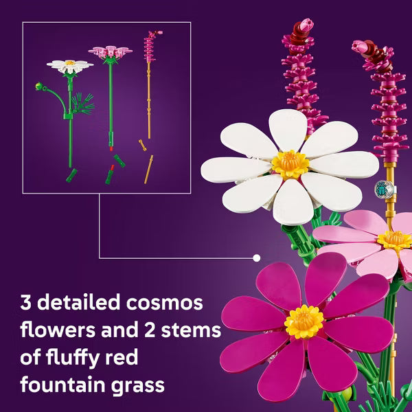 Set de construcción LEGO Botanicals Flores Cosmos