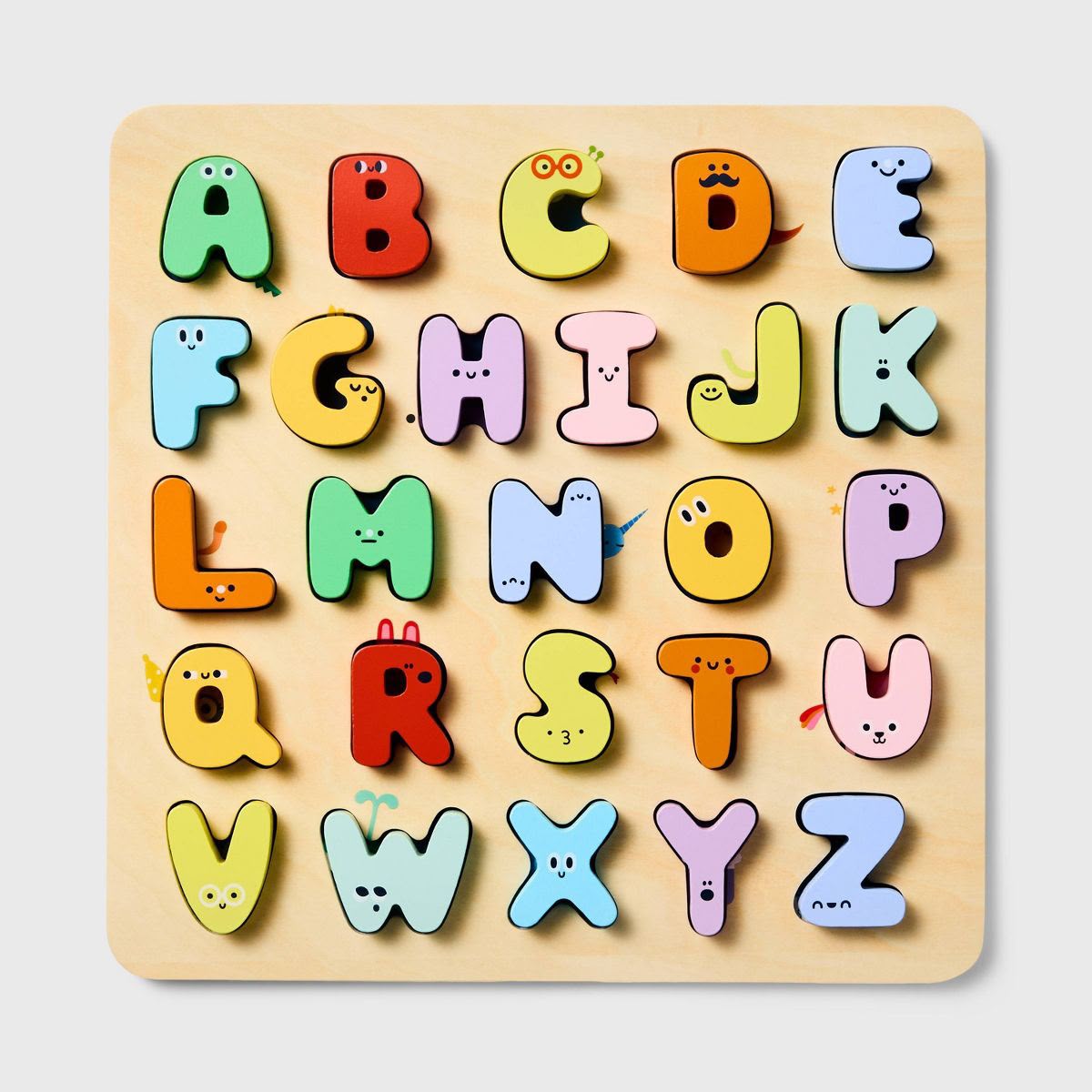 Juego de madera ABC