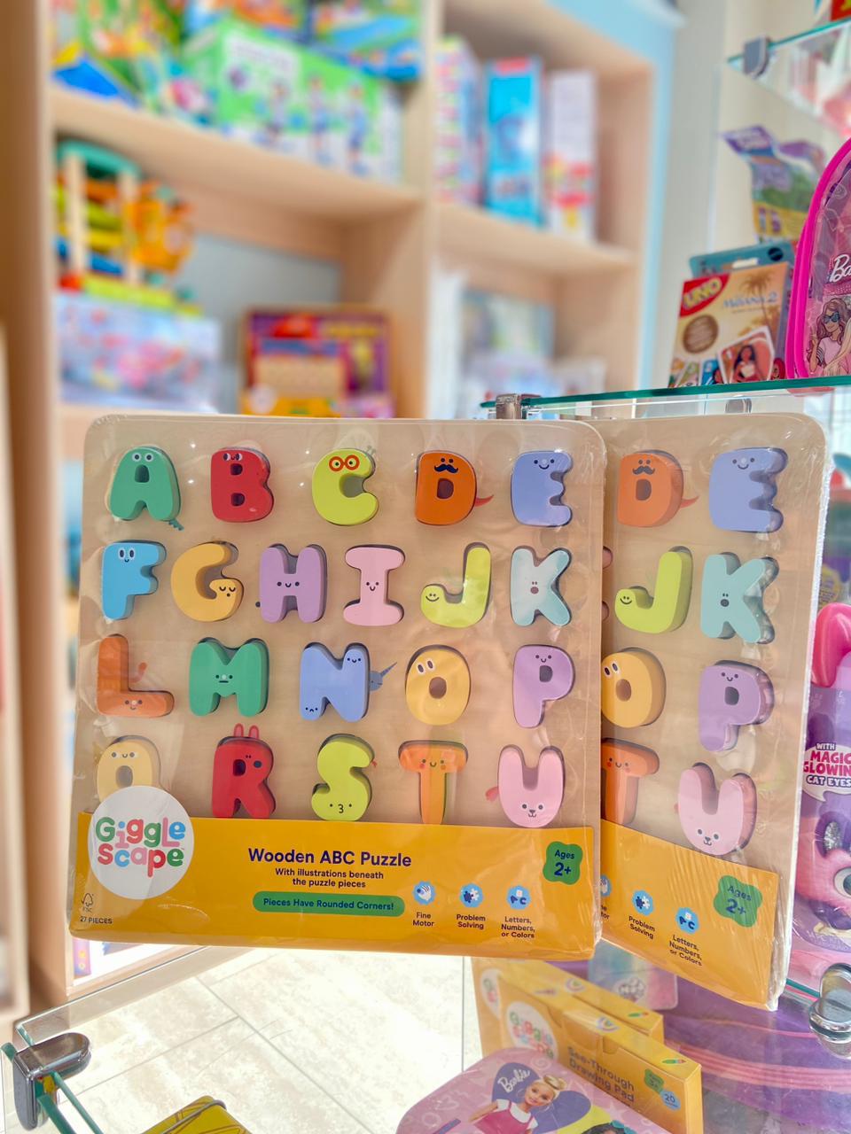 Juego de madera ABC