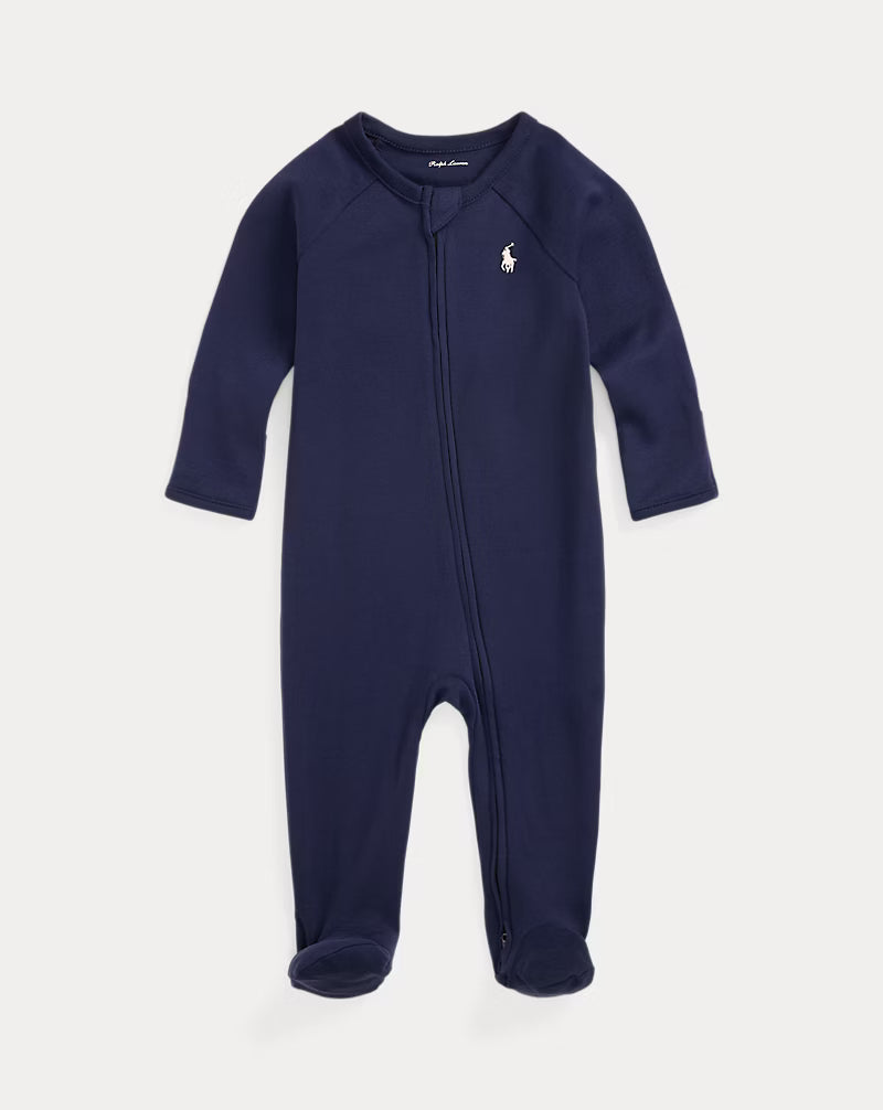 Mono de trabajo con pies de algodón interlock | POLO Ralph Lauren