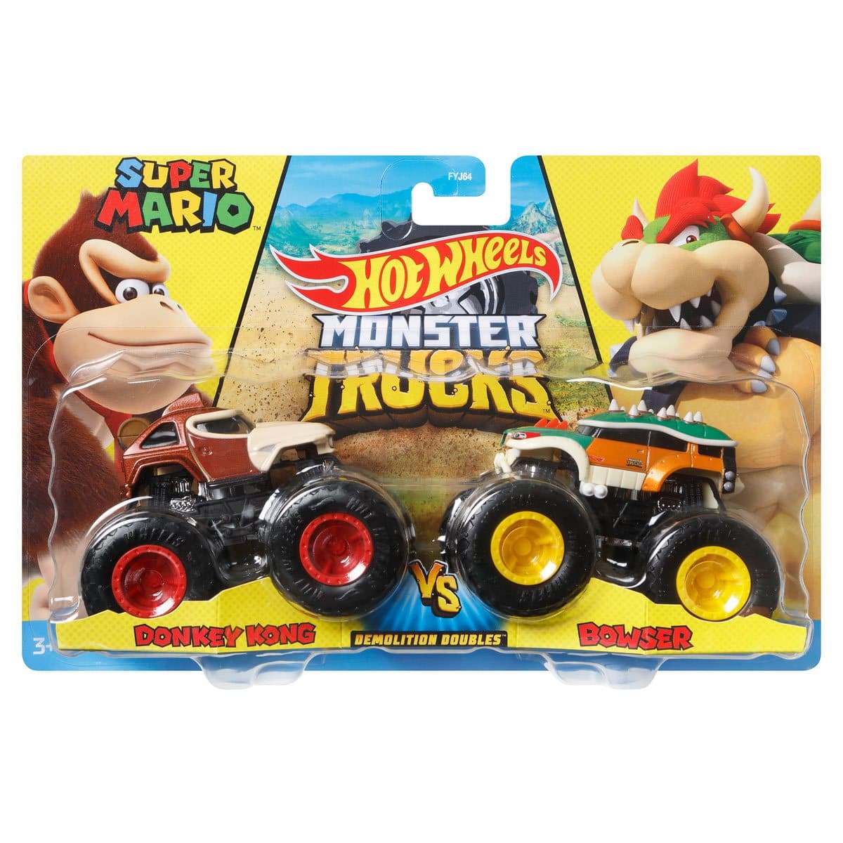Hot Wheels Monster Truck Demolitiion Double