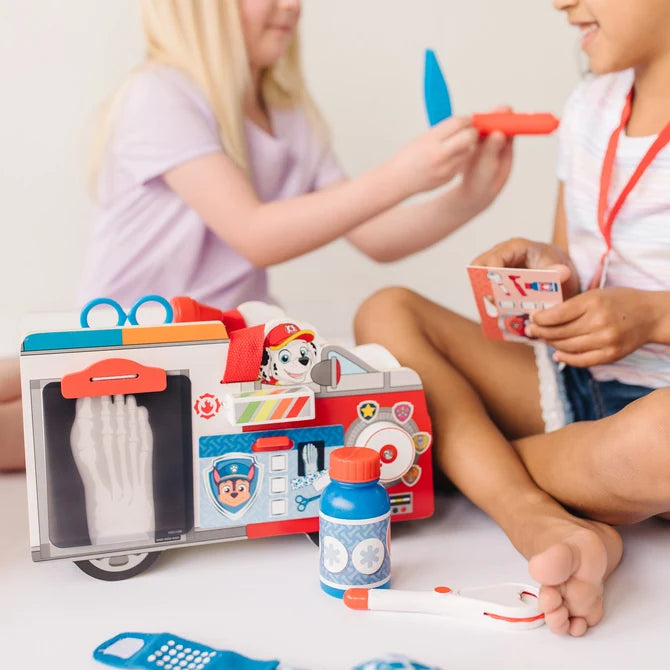 Carrito de Rescate de Madera de Marshall de PAW Patrol
