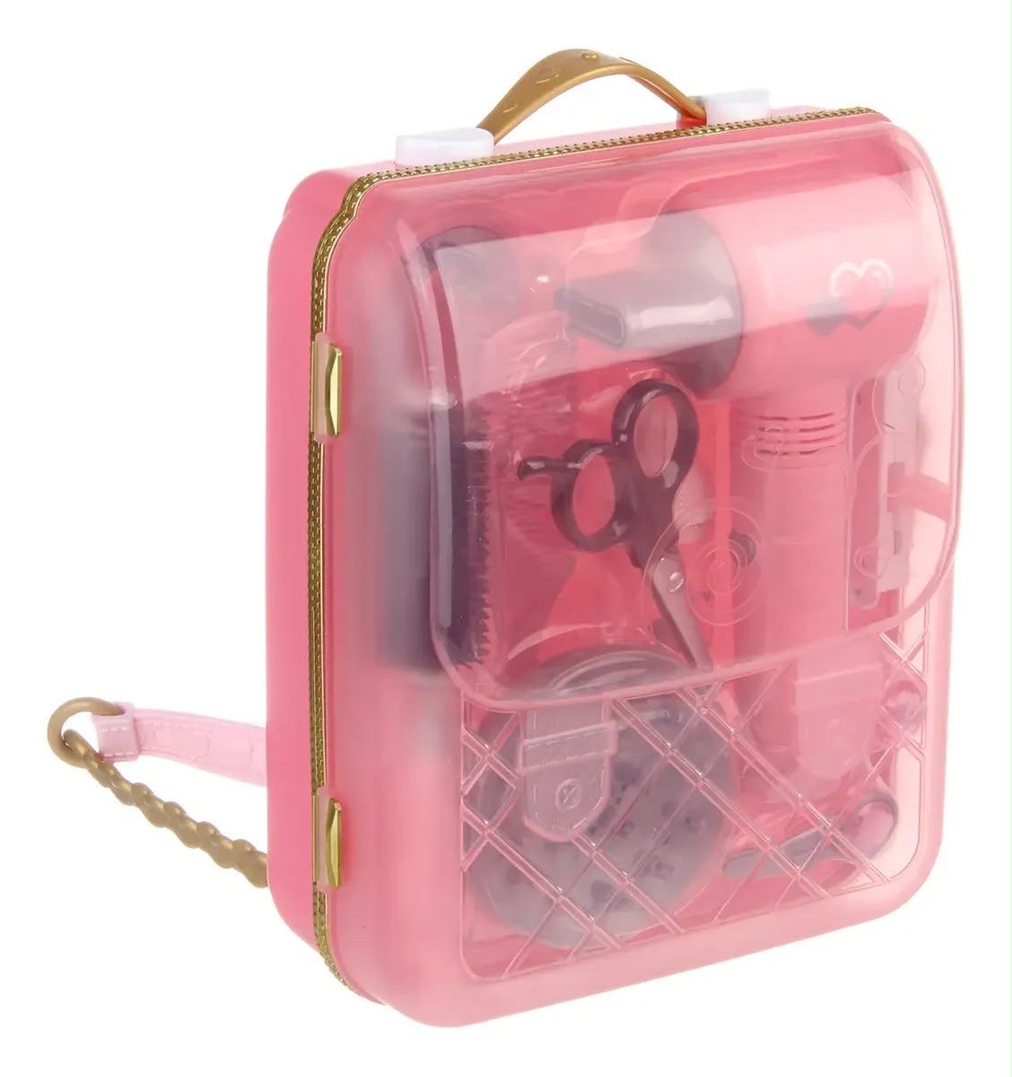 Mochila de moda con herramientas para el cabello