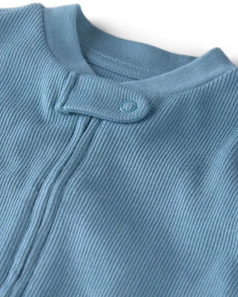 Baby Organic Cotton Rib Sleep & Play Pajama | Little Planet