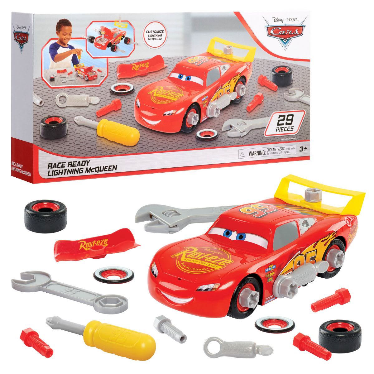 Constructor de coche - Rayo McQueen