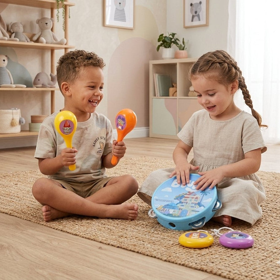 Juego de Instrumentos Musicales de 4 Piezas | Bluey