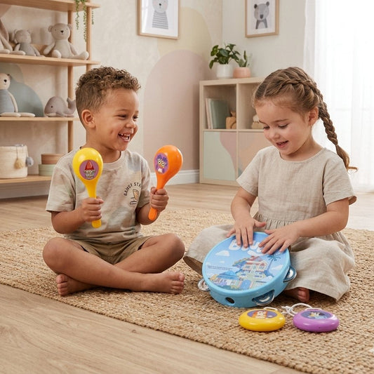 Juego de Instrumentos Musicales de 4 Piezas | Bluey