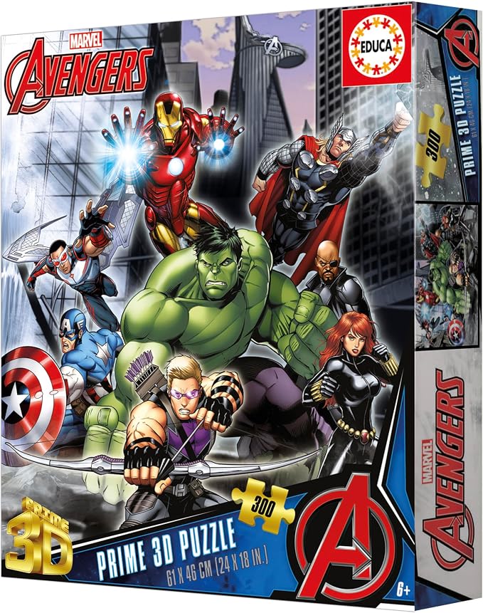 Rompecabeza de Avengers en 3D | Marvel