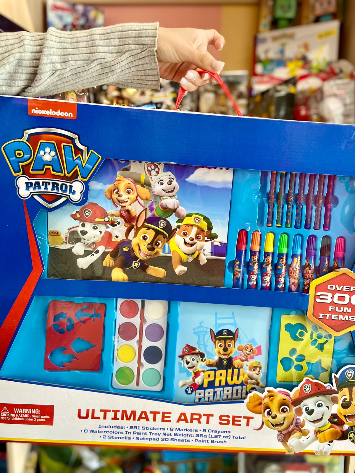 ART SET PAW PATROL