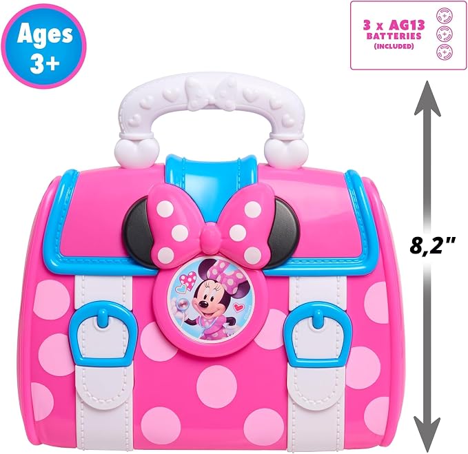 Minnie Mouse Bow-Care Kit médico de 8 piezas