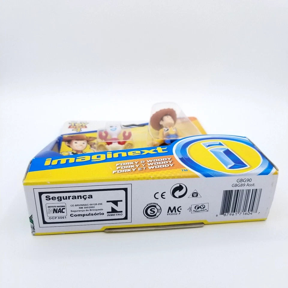 Toy Story 4: Pack de aventuras de Forky y Woody Fisher Price