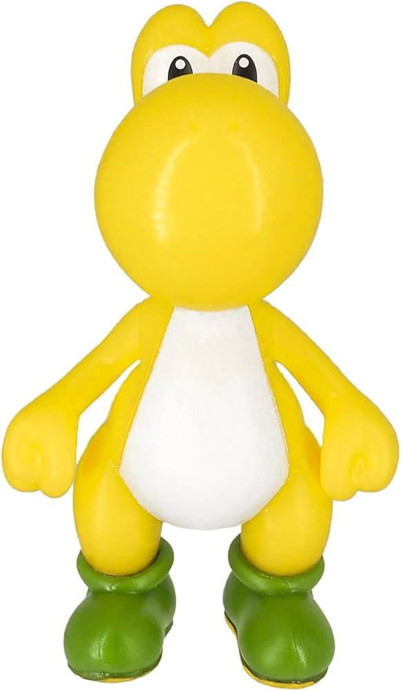 Figura Super Mario - Yellow Yoshi